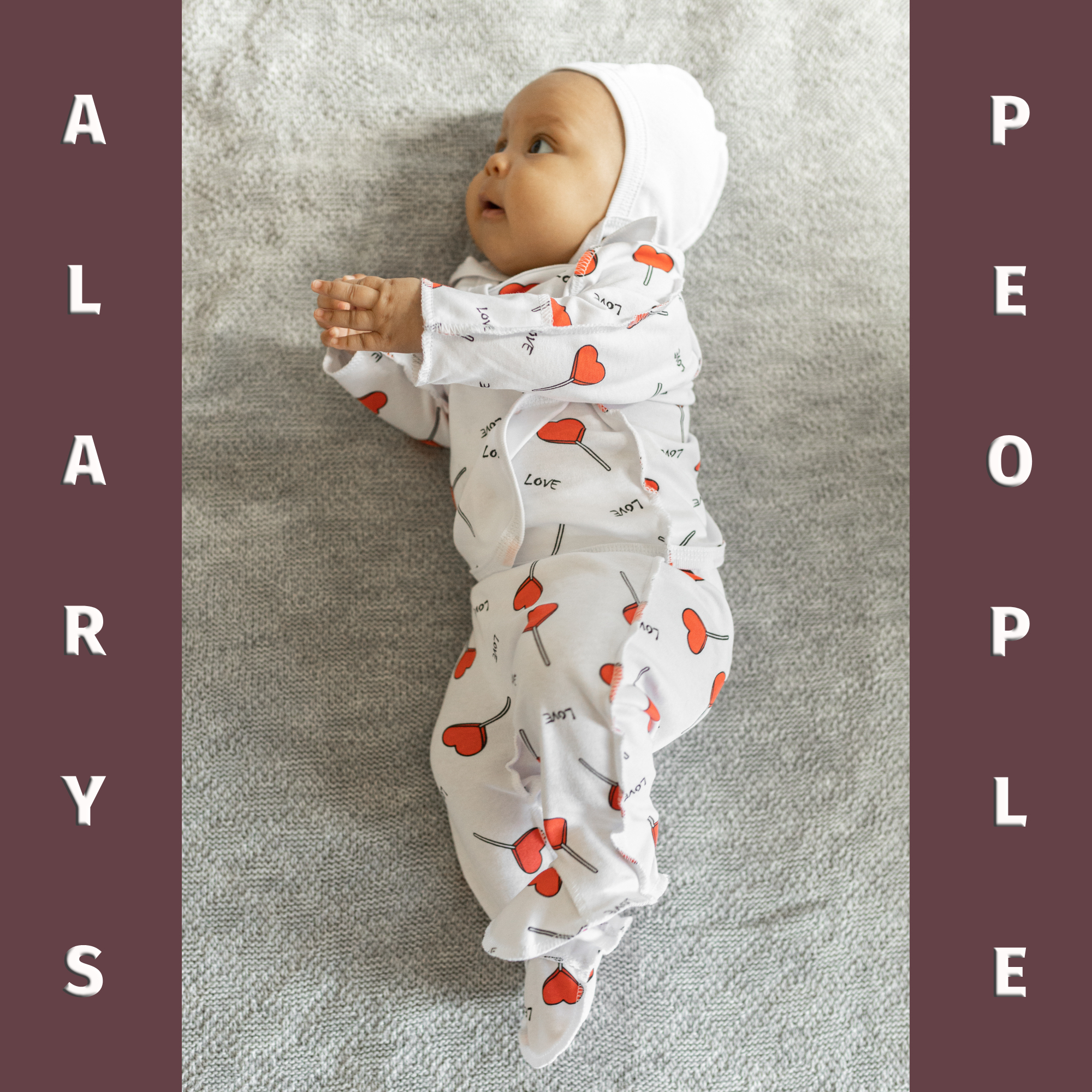 Распашонка с ползунками и чепчиком ALARYSPEOPLE SETD115/2-1 - фото 8
