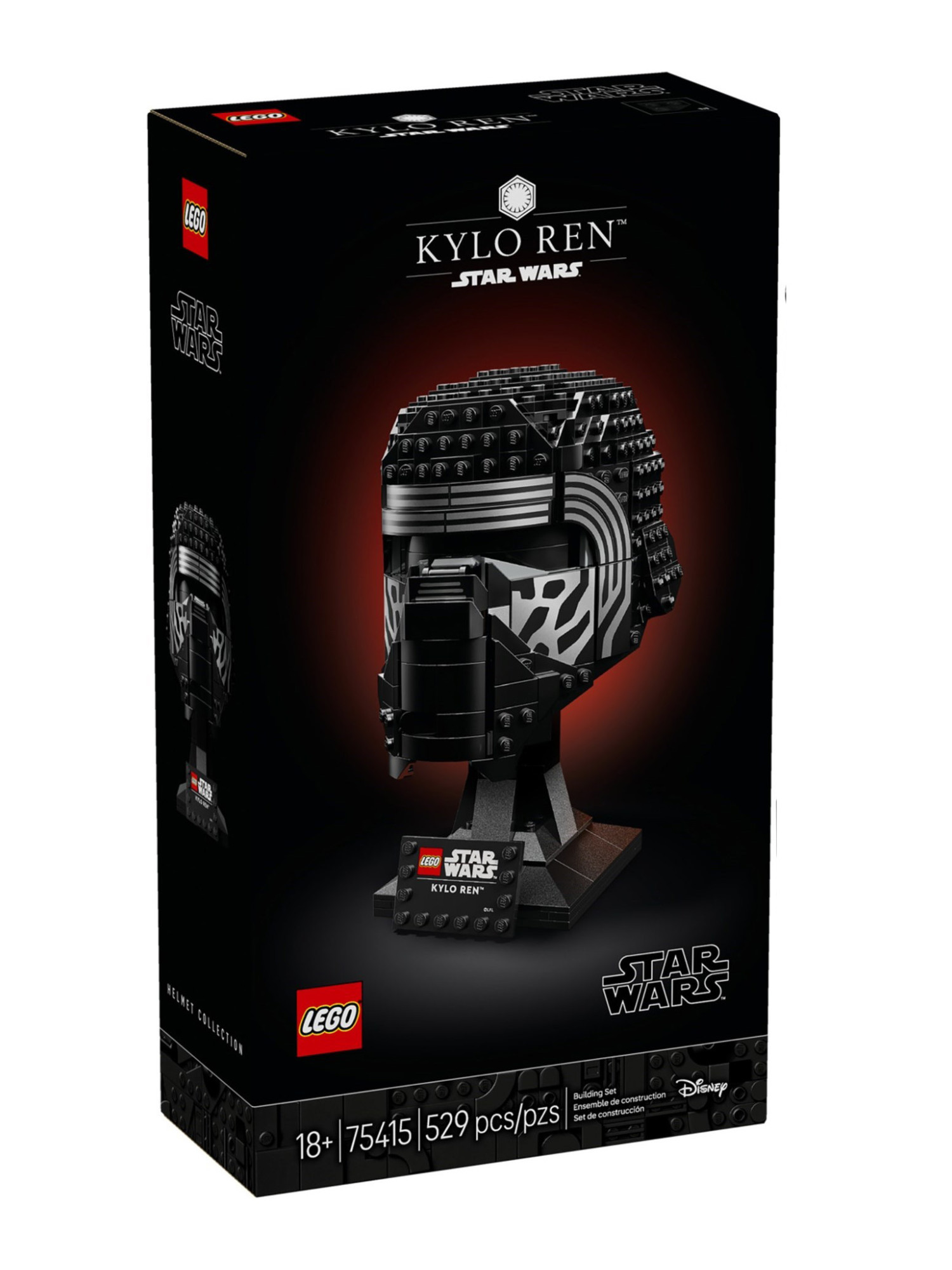 Конструктор LEGO Star Wars Шлем Кайло Рена 529 дет. - фото 1