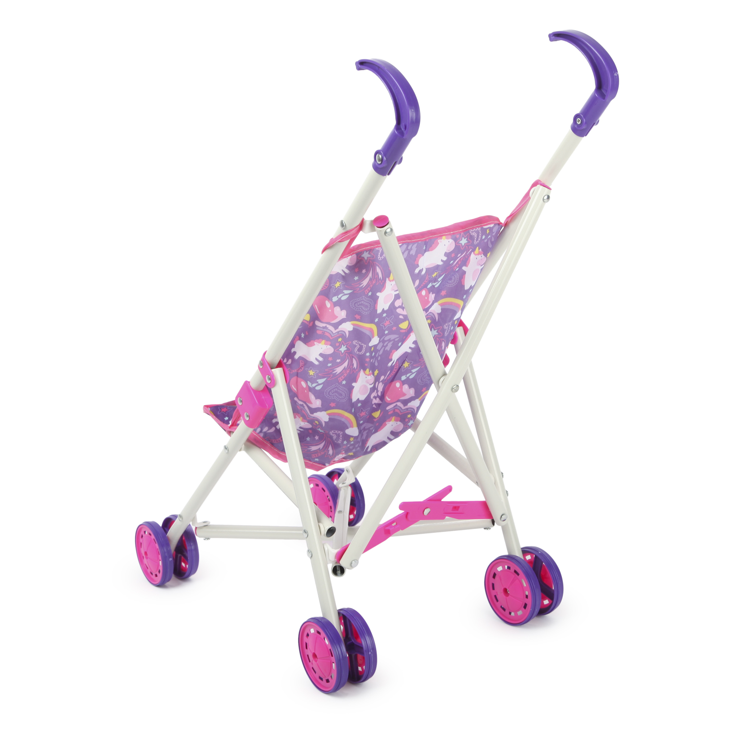 Коляска-трость для кукол Demi Star OTG0870241purple - фото 3