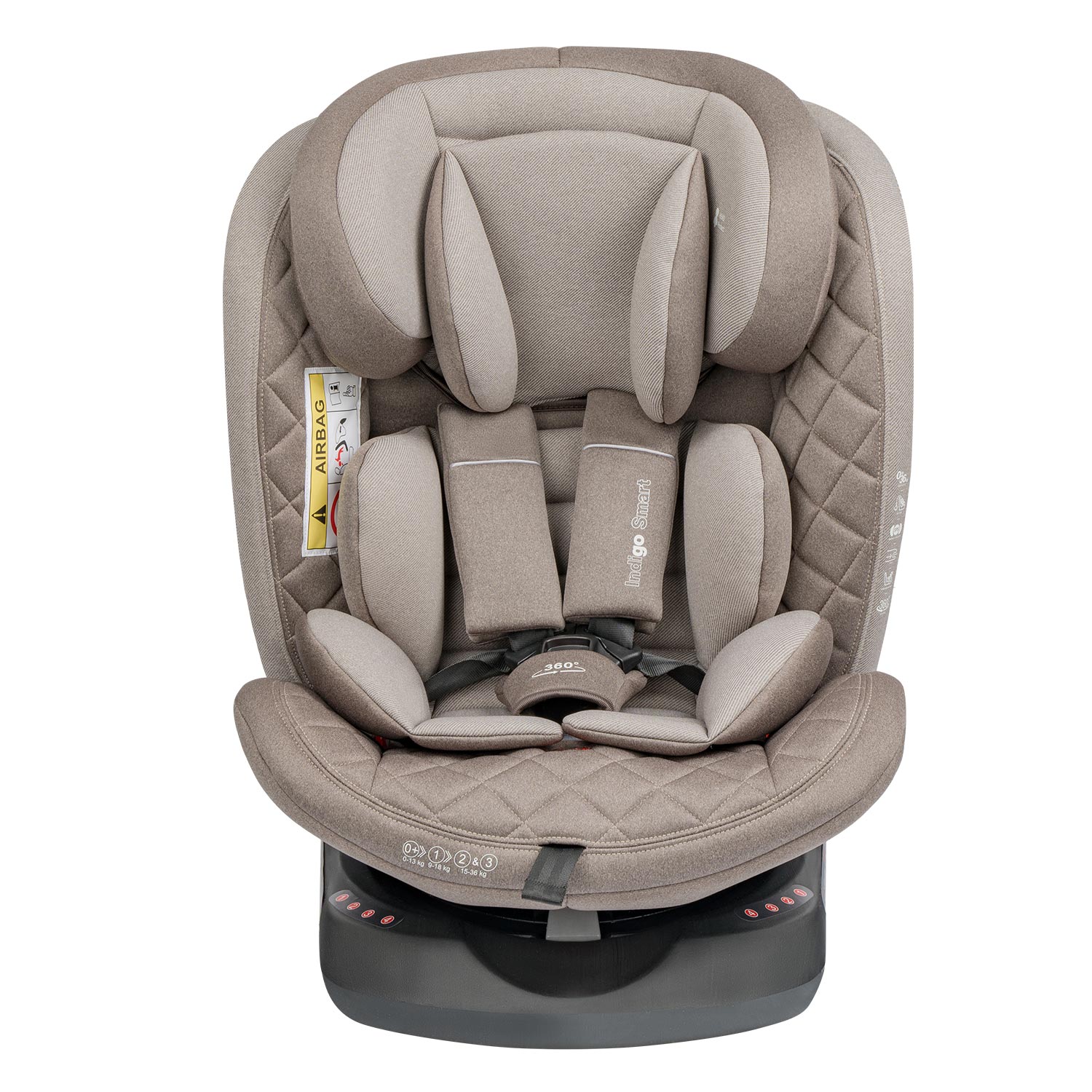 Автокресло Indigo SMART Isofix 0+/1/2/3 (0-36 кг) - фото 2
