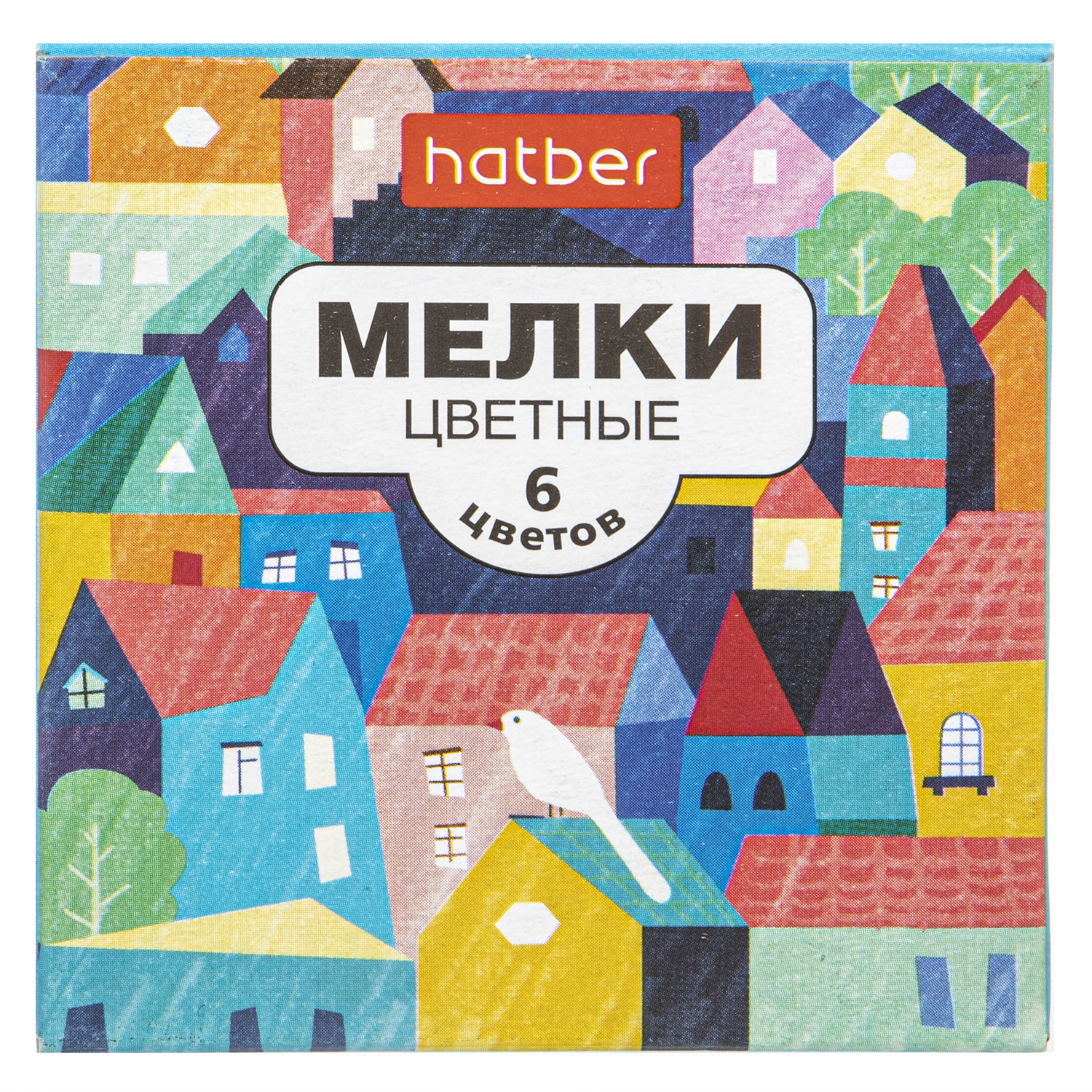 Мел сухой Hatber 6 шт. - фото 2