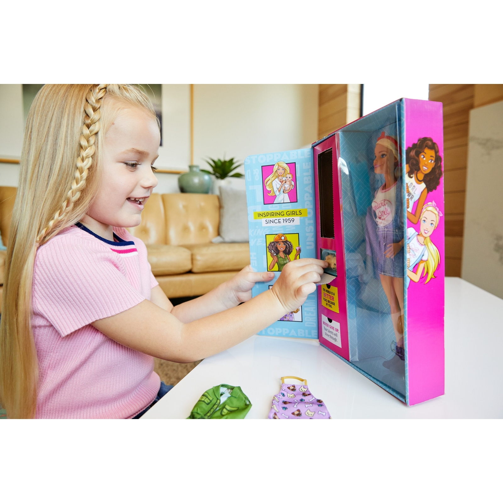 Кукла модельная Barbie Кем быть? Блондинка GLH62 - фото 12