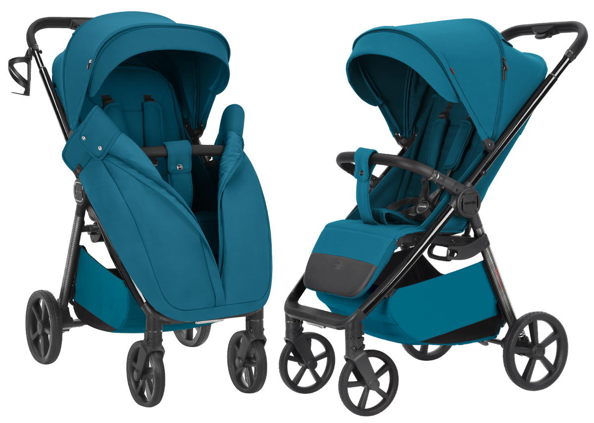 Коляска прогулочная Carrello Bravo Carbon CRL-5530 синий - фото 1