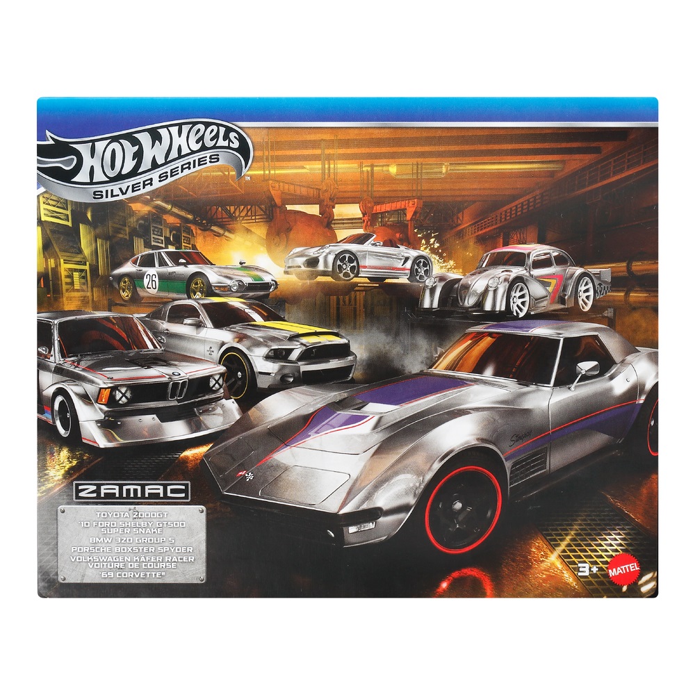 Автомобиль Hot Wheels Silver Series ZAMAC 1:64 JLB26 - фото 2