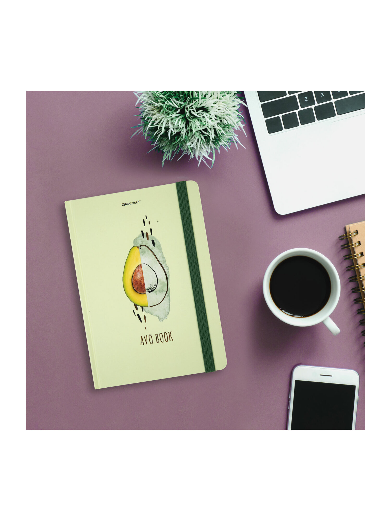 Блокнот Brauberg 96 лист. - фото 9