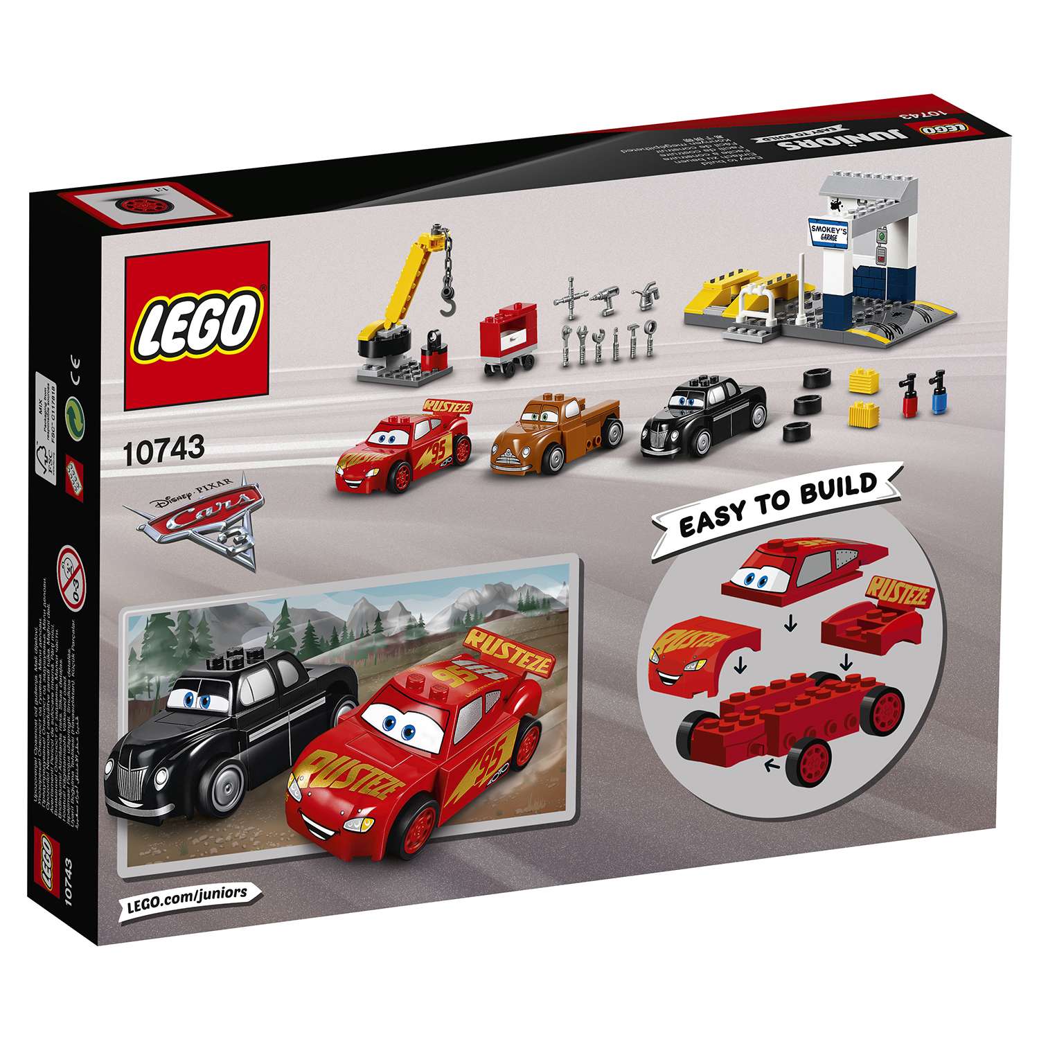 Конструктор LEGO Juniors блочный - фото 3
