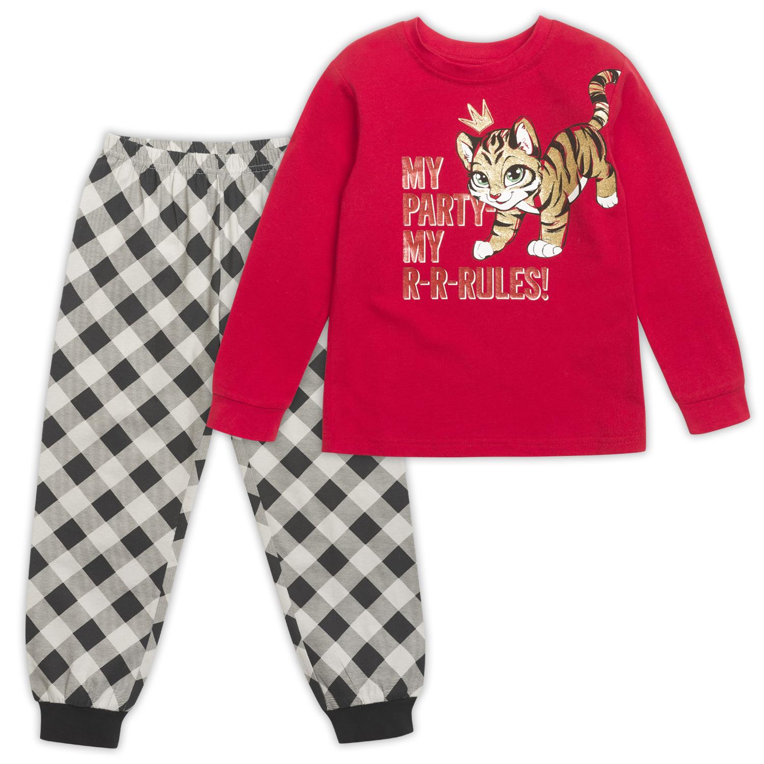 Пижама Pelican WFAJP3870/Красный(18) - фото 4