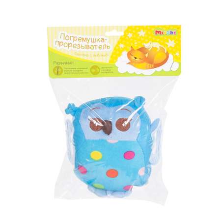 Игрушка Mioshi погремушка Добрый филин