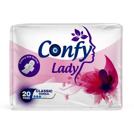 Прокладки гигиенические CONFY Lady Classic normal 20 шт