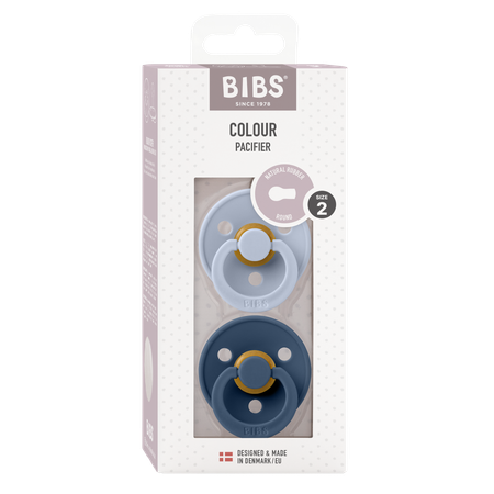 Пустышка BIBS от 0 мес. 2 шт.