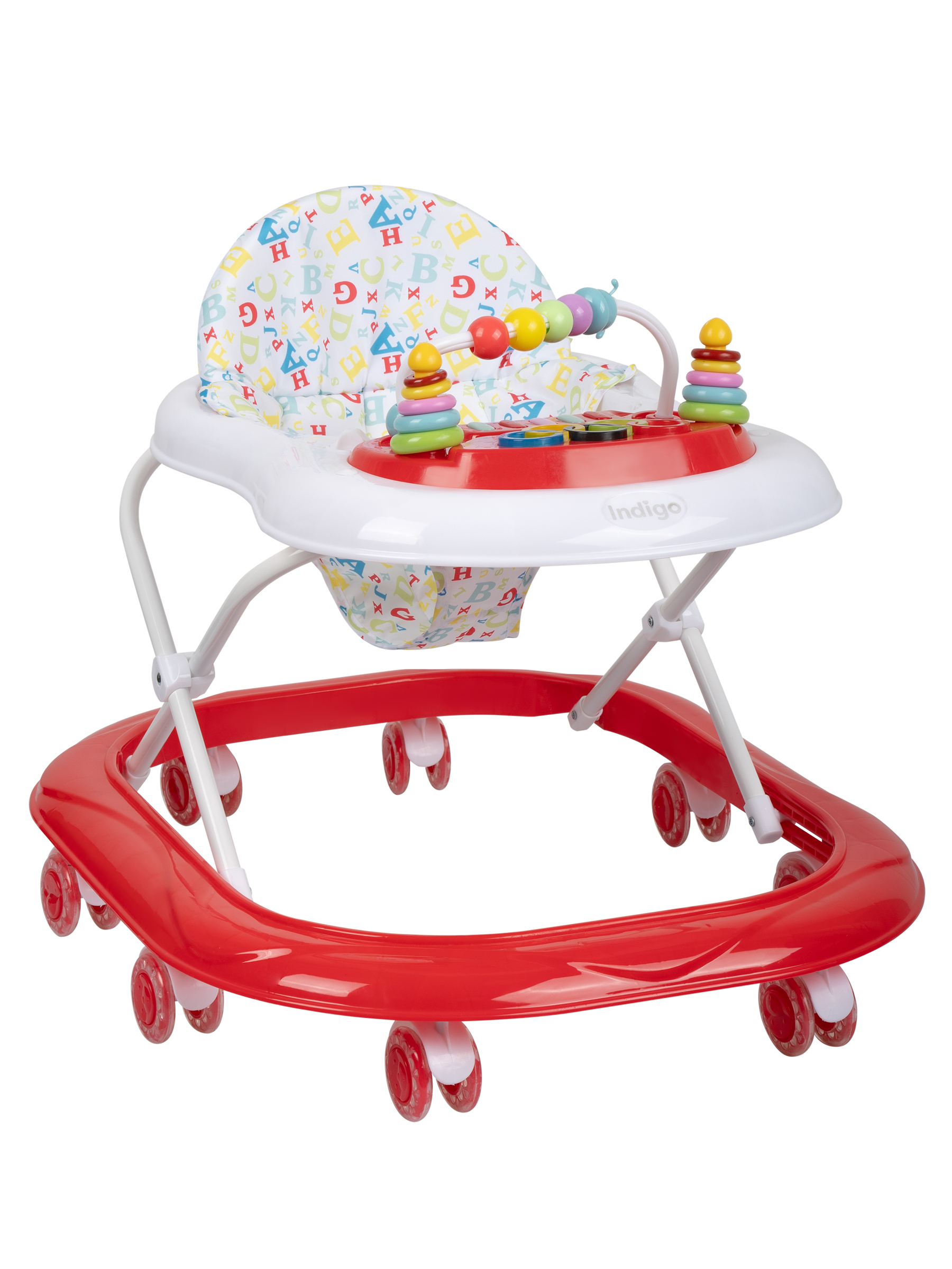 Ходунки Indigo Abc C красный - фото 6