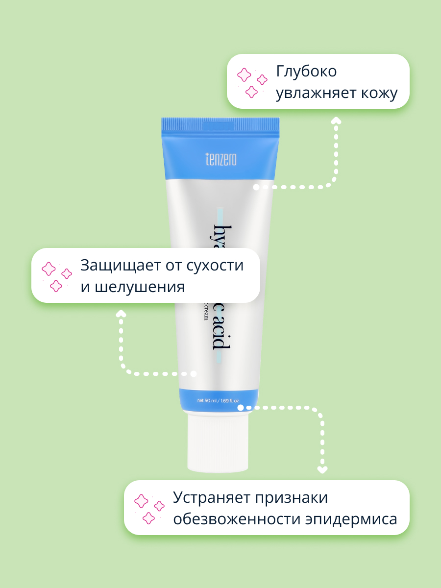 Крем Tenzero Signature с гиалуроном 50 мл - фото 3