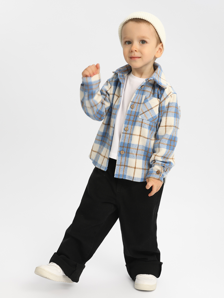 Рубашка Соль и Перец SP1510голубой - фото 1