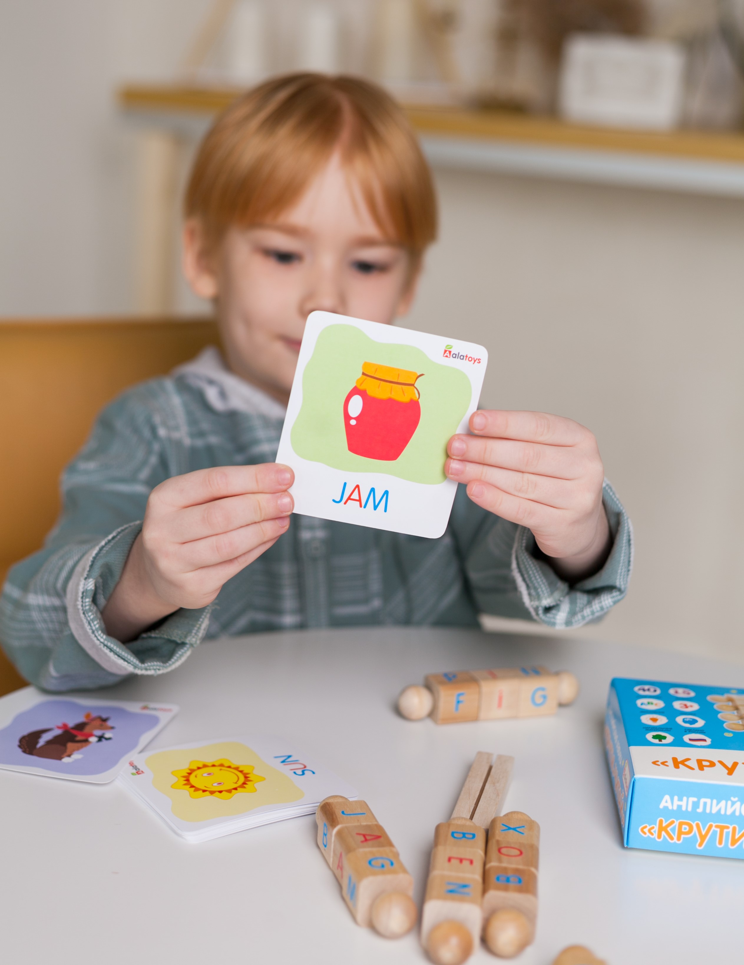 Настольная игра Alatoys Азбука на английском в ассортименте - фото 13