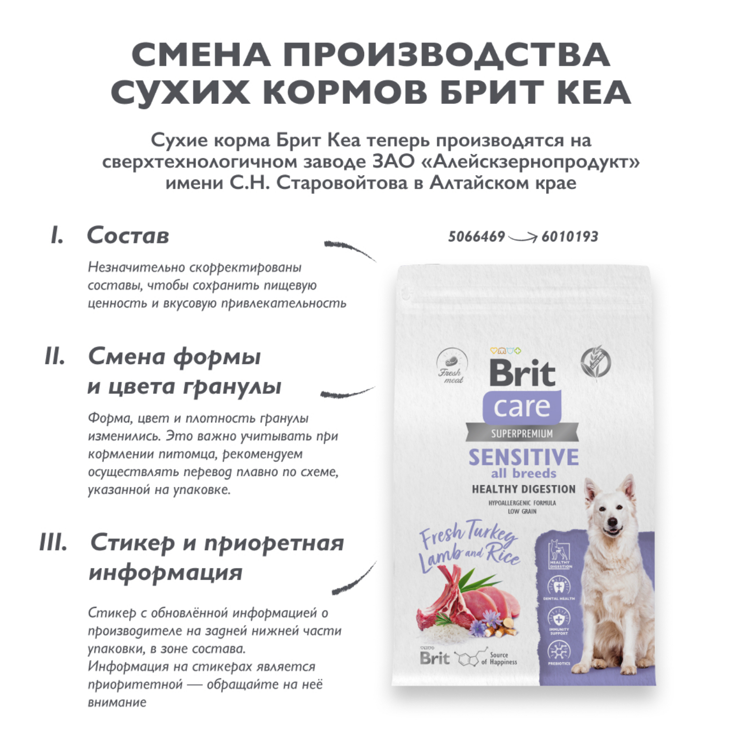 Сухой корм Brit Adult Sensitive с индейкой ягненком рисом д/взрослых собак всех пород 3кг - фото 7