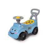 Каталка Zebratoys Моя первая с ручкой голубой