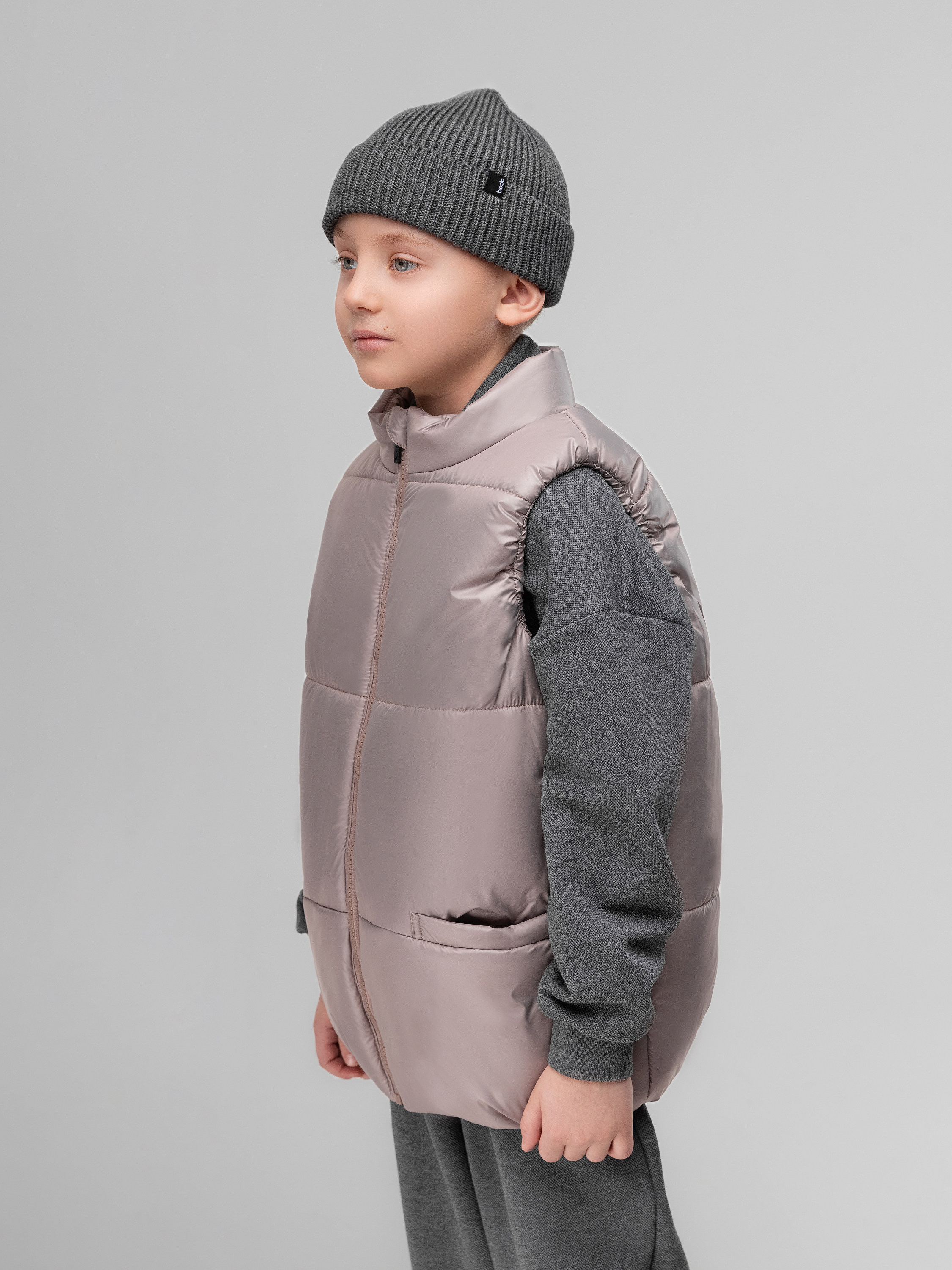 Жилет Bodo 14-56МU_капучино - фото 7