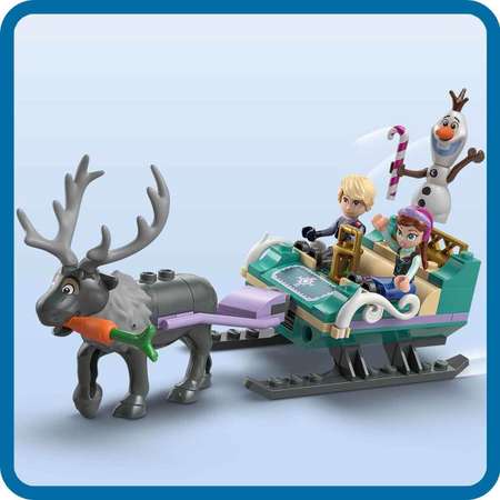Конструктор LEGO Disney Princess Приключение Анны на санях блочный