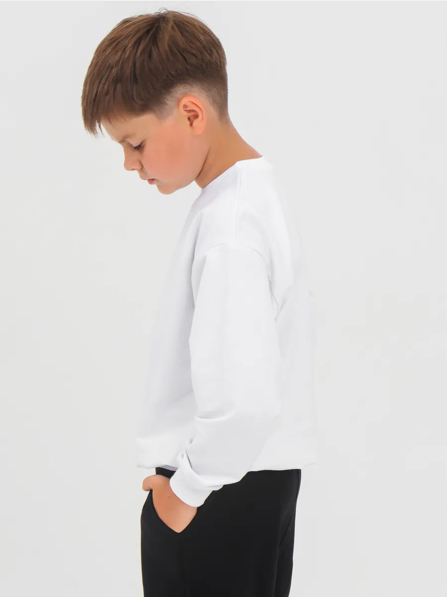 Свитшот ELETE Е-Д27(white)-ЧЗ - фото 4