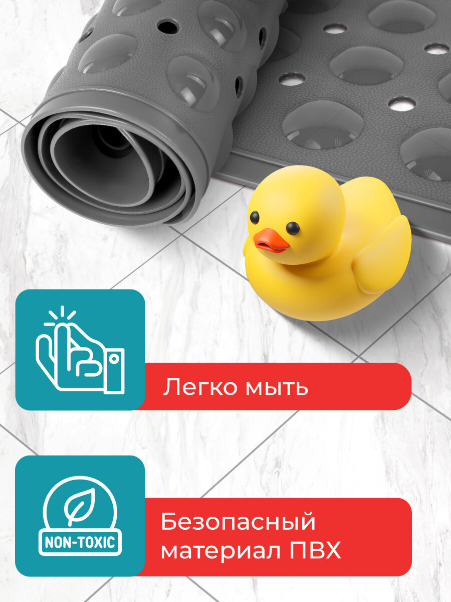 Коврик для ванной PRIMILA 40 x 70 см - фото 3