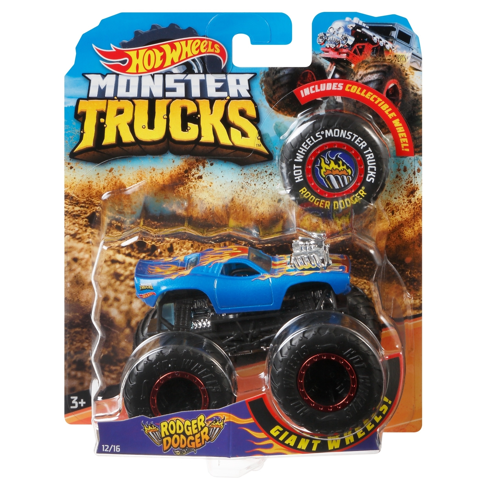 Автомобиль Hot Wheels Monster Trucks 1:64 в ассортименте FYJ44 - фото 5