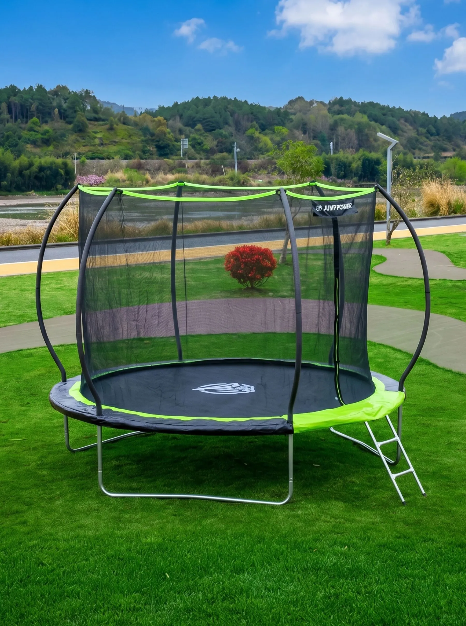 Батут Jump Power 8 ft Inside Lite Green - фото 24