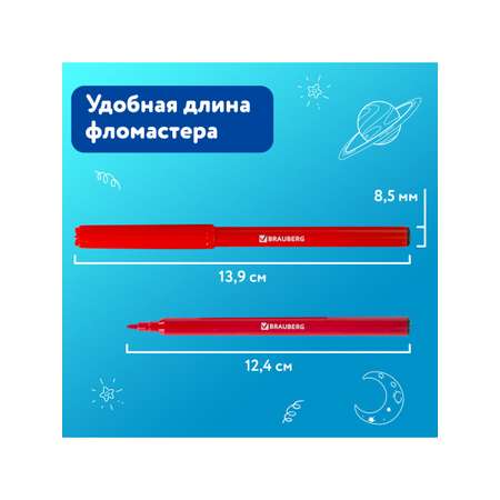 Фломастеры Юнландия 24 цв.