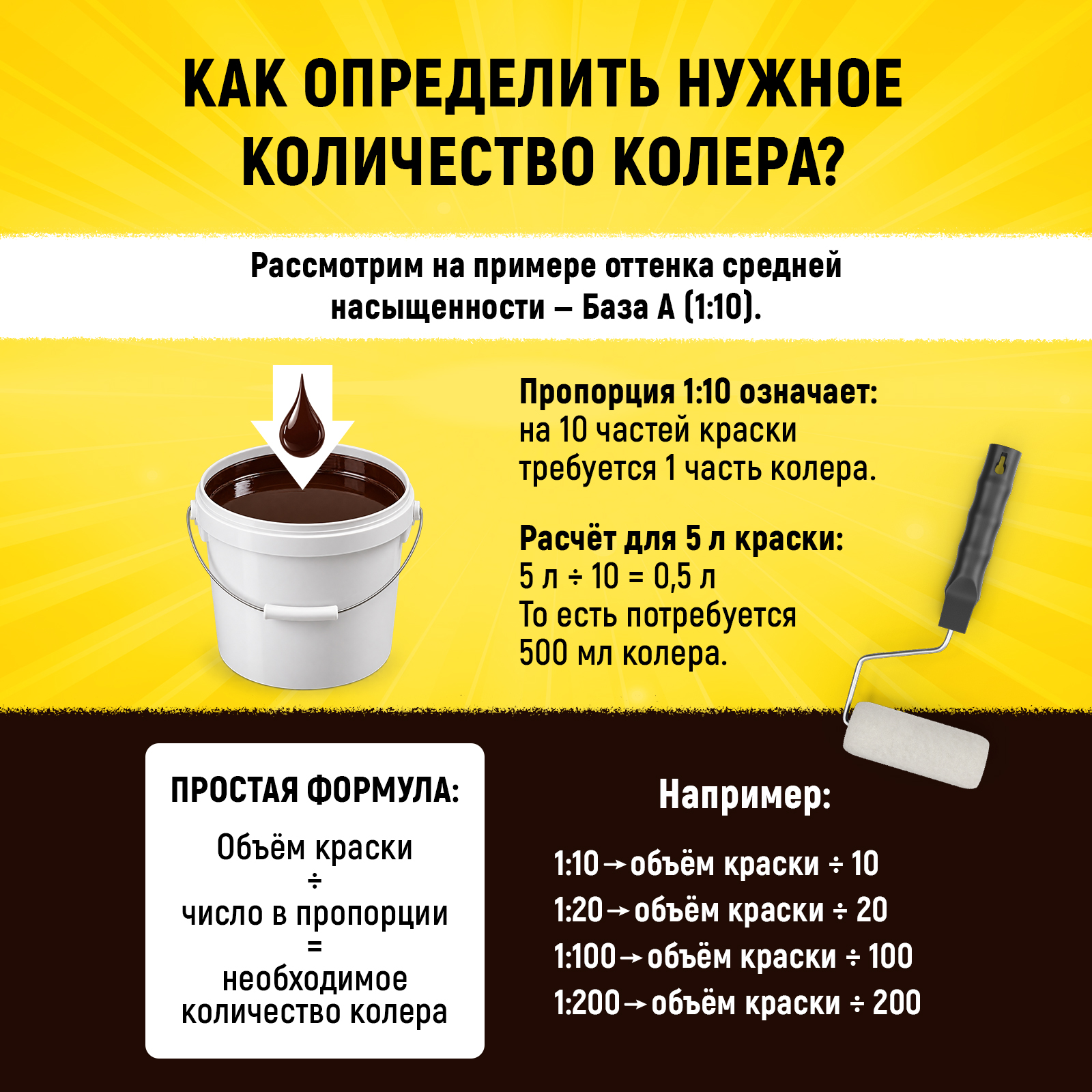 Колер для краски WALNUT для стен дверей мебели Каштан 100 мл - фото 3