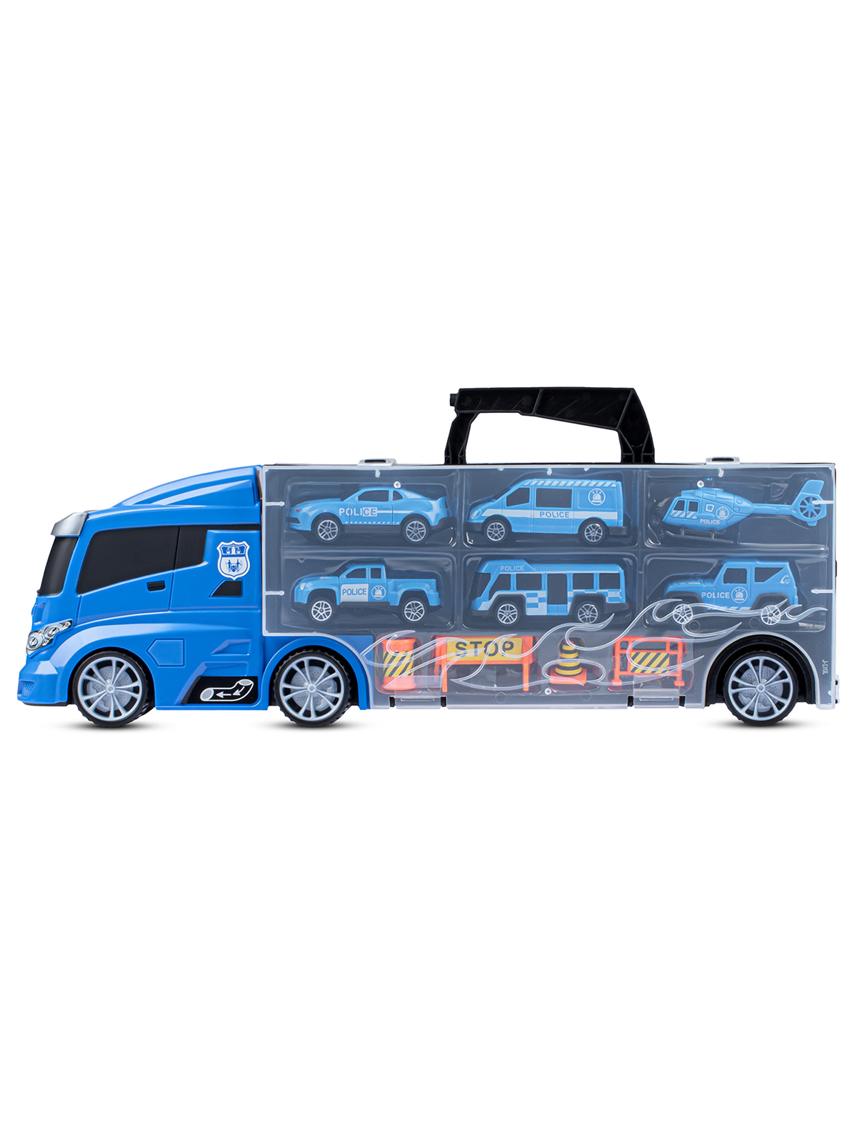 Автовоз AUTODRIVE с машинками JB0405073 - фото 7