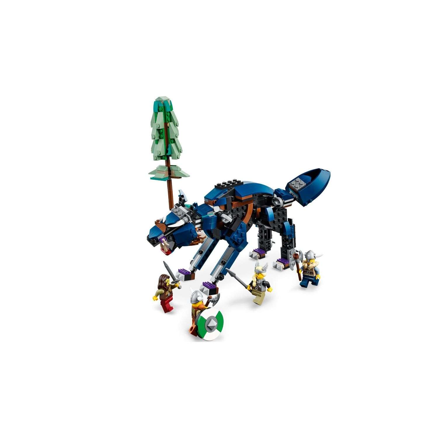 Конструктор LEGO Creator Viking Ship and the Midgard - фото 6