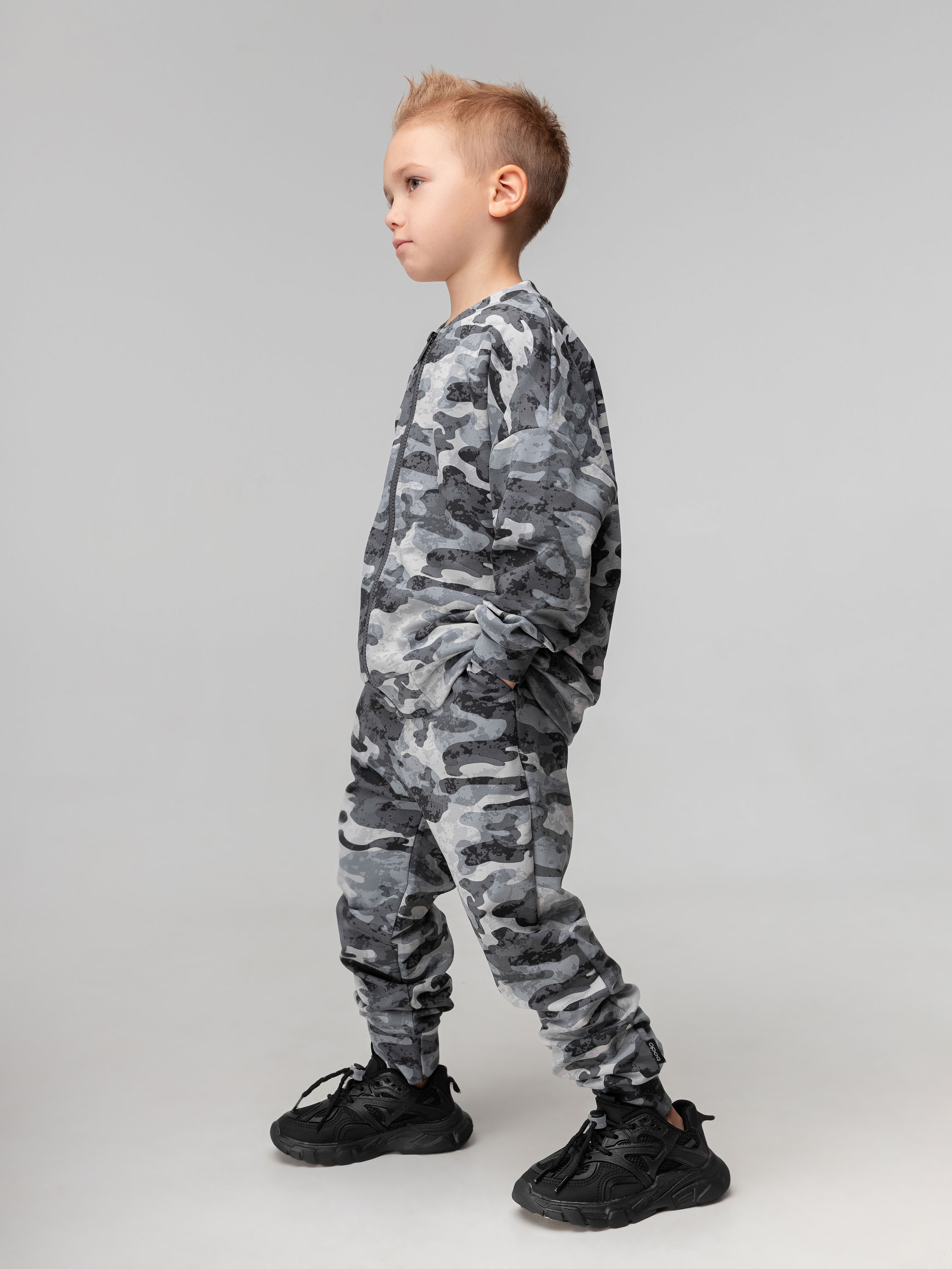 Костюм спортивный Bodo 11-459МU_светло-серый камуфляж - фото 3