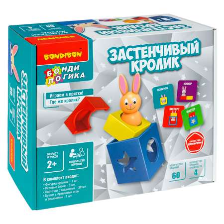 Настольная игра Bondibon логическая ЗАСТЕНЧИВЫЙ КРОЛИК