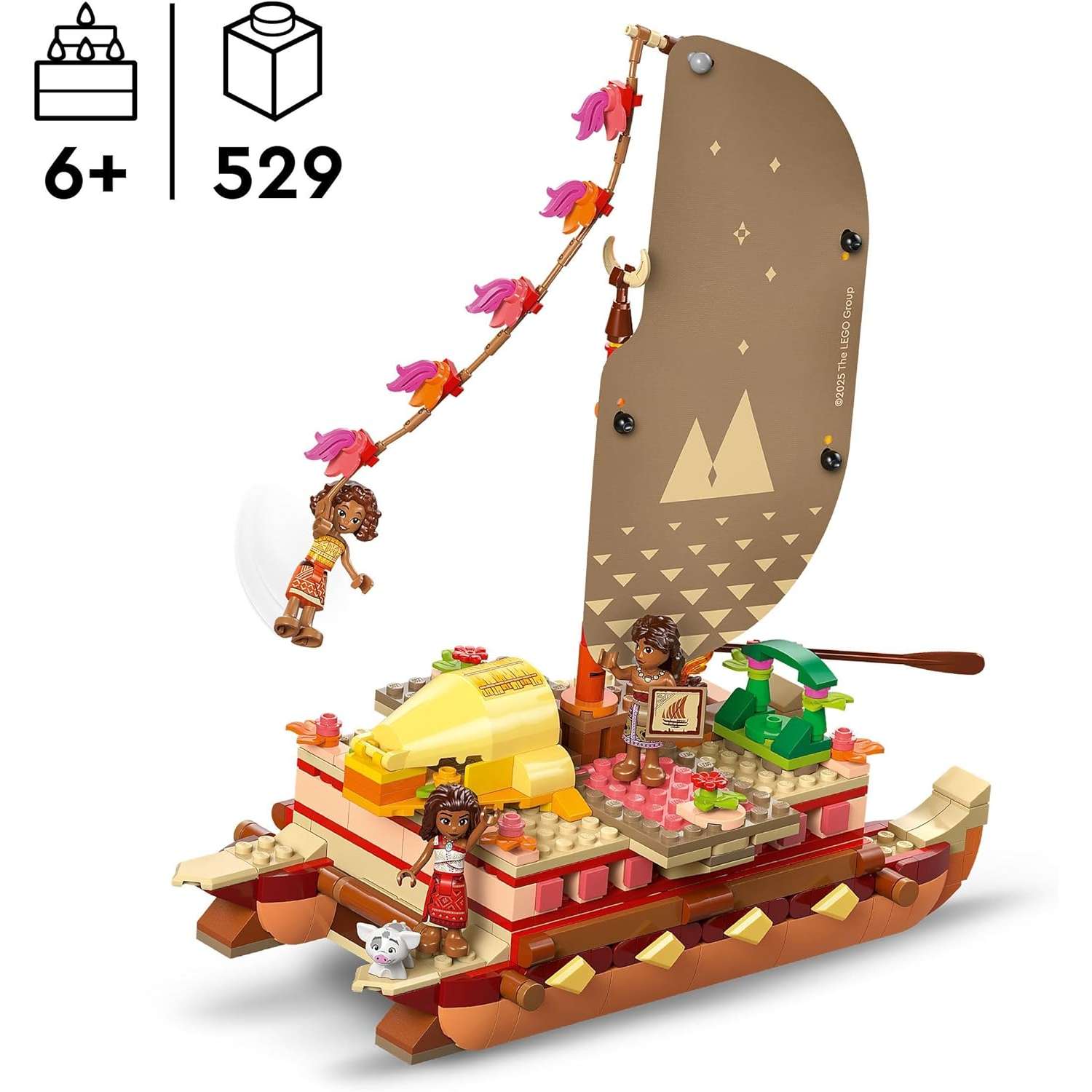 Конструктор LEGO Disney Princess Приключение Моаны блочный - фото 2
