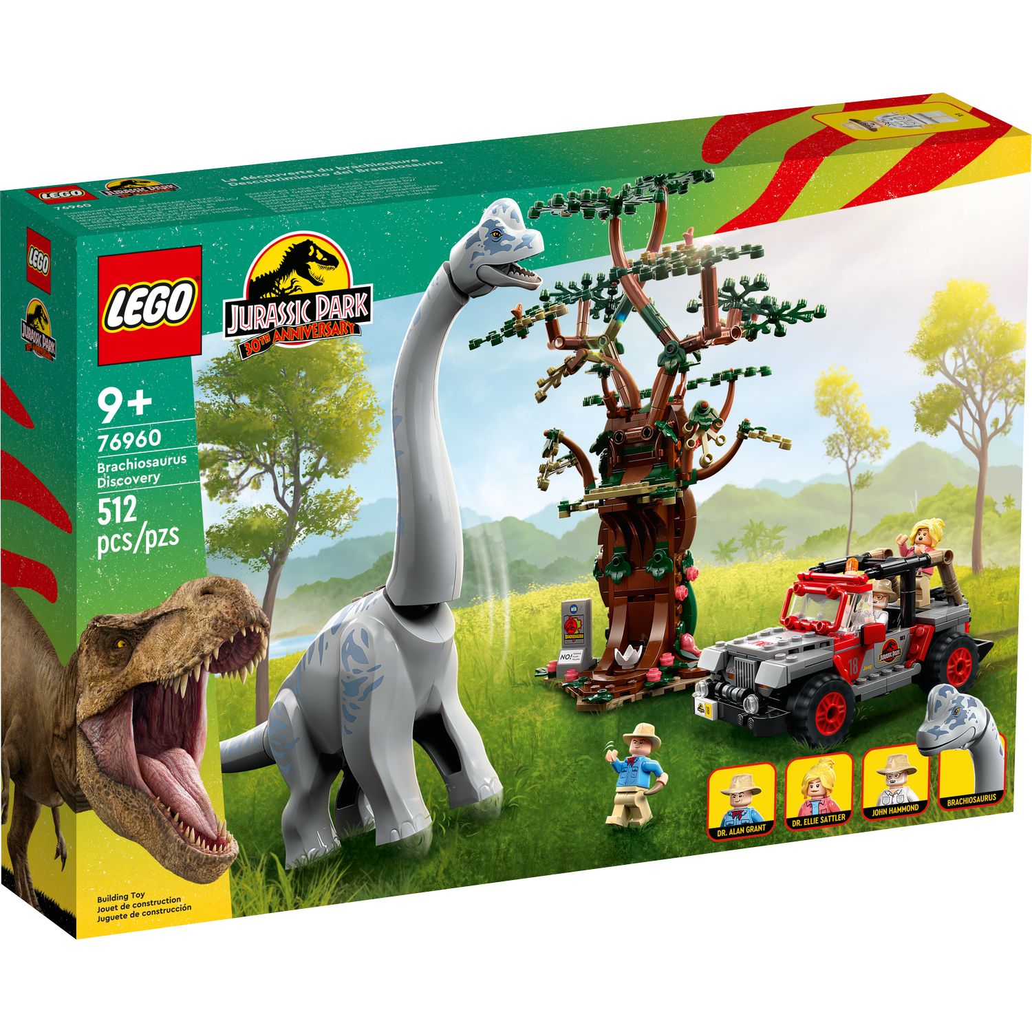 Конструктор LEGO Jurassic World Brachiosaurus Discovery блочный - фото 1