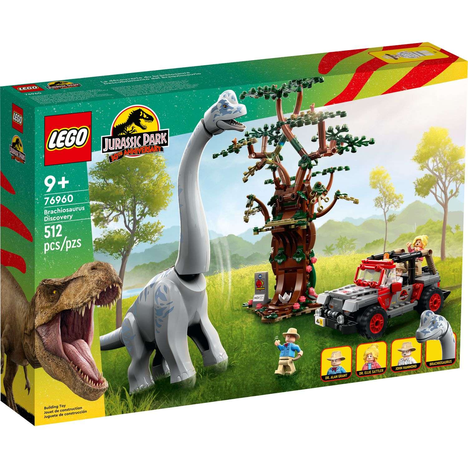 Конструктор LEGO Jurassic World Brachiosaurus Discovery блочный - фото 1