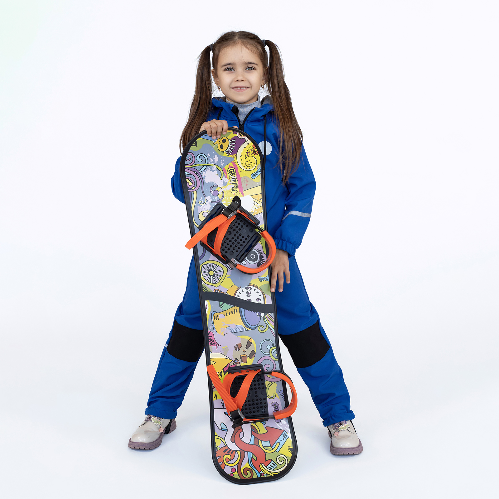 Комбинезон софтшелл Arctic kids 30-043 василек - фото 25