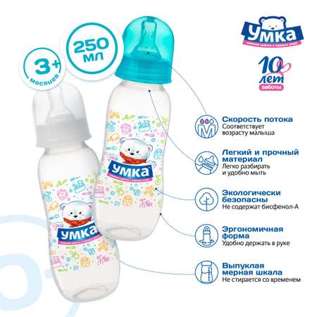 Бутылочка Умкa 250 мл