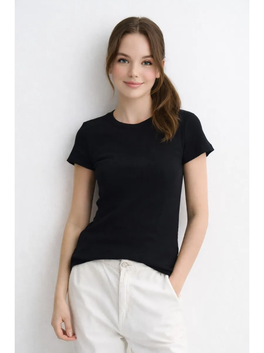 Футболка ORODORO 302677/25-37967Б-1/черный - фото 1
