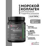 Морской коллаген 1 2 3 типа AKSOLAGEN с экстрактом кокосового молока