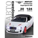 Автомобиль АВТОпанорама Bentley Continental Supersports ISR 1:24