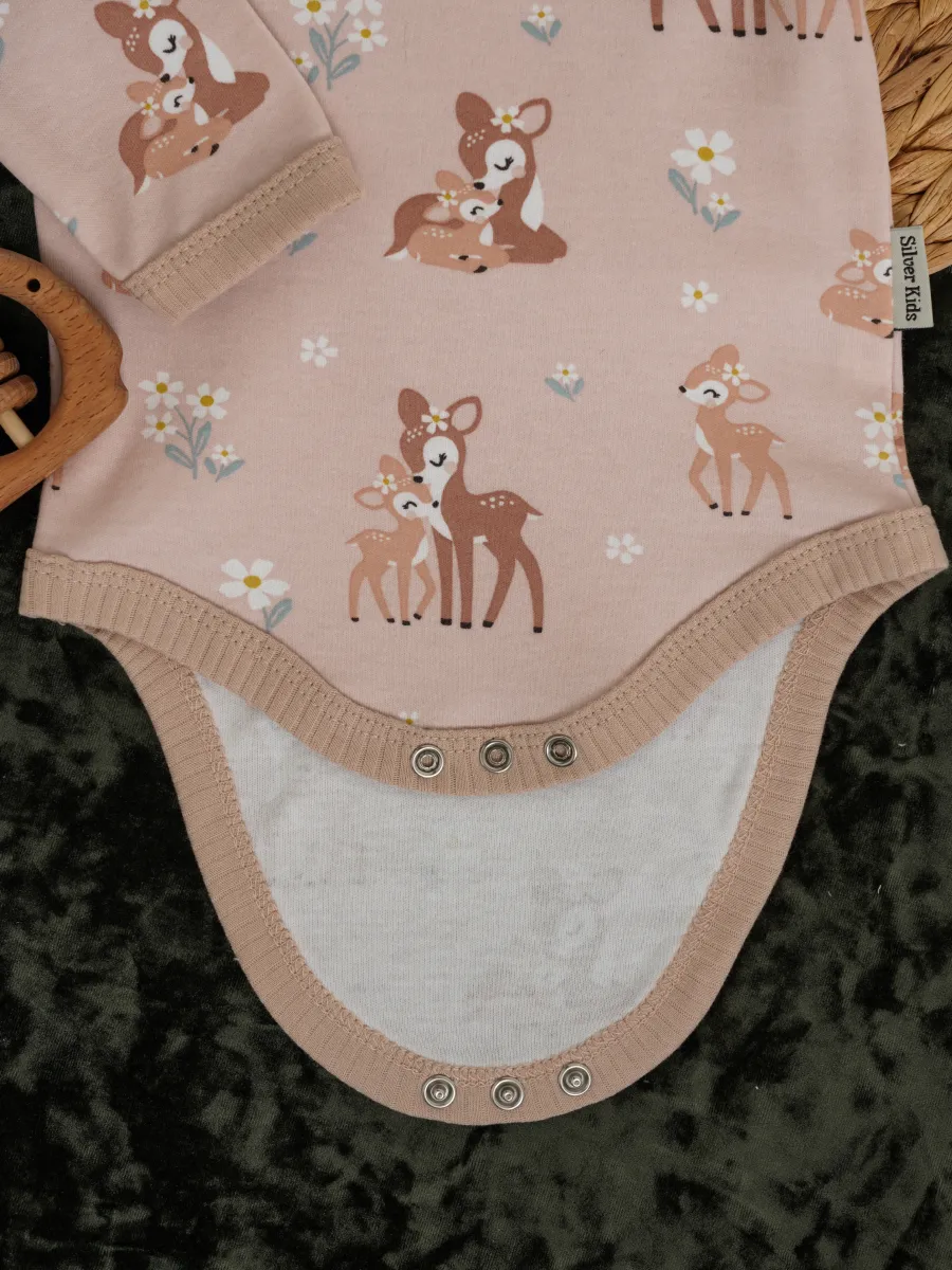 Боди 3 шт Супер Пупс нбр/3пр/бд/sk20/рубчик/леснаясказка - фото 25