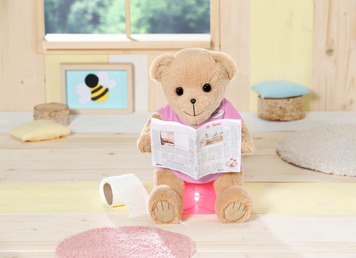 Игрушка мягкая Baby born Мишка с аксессуарами 835609-116723 - фото 4