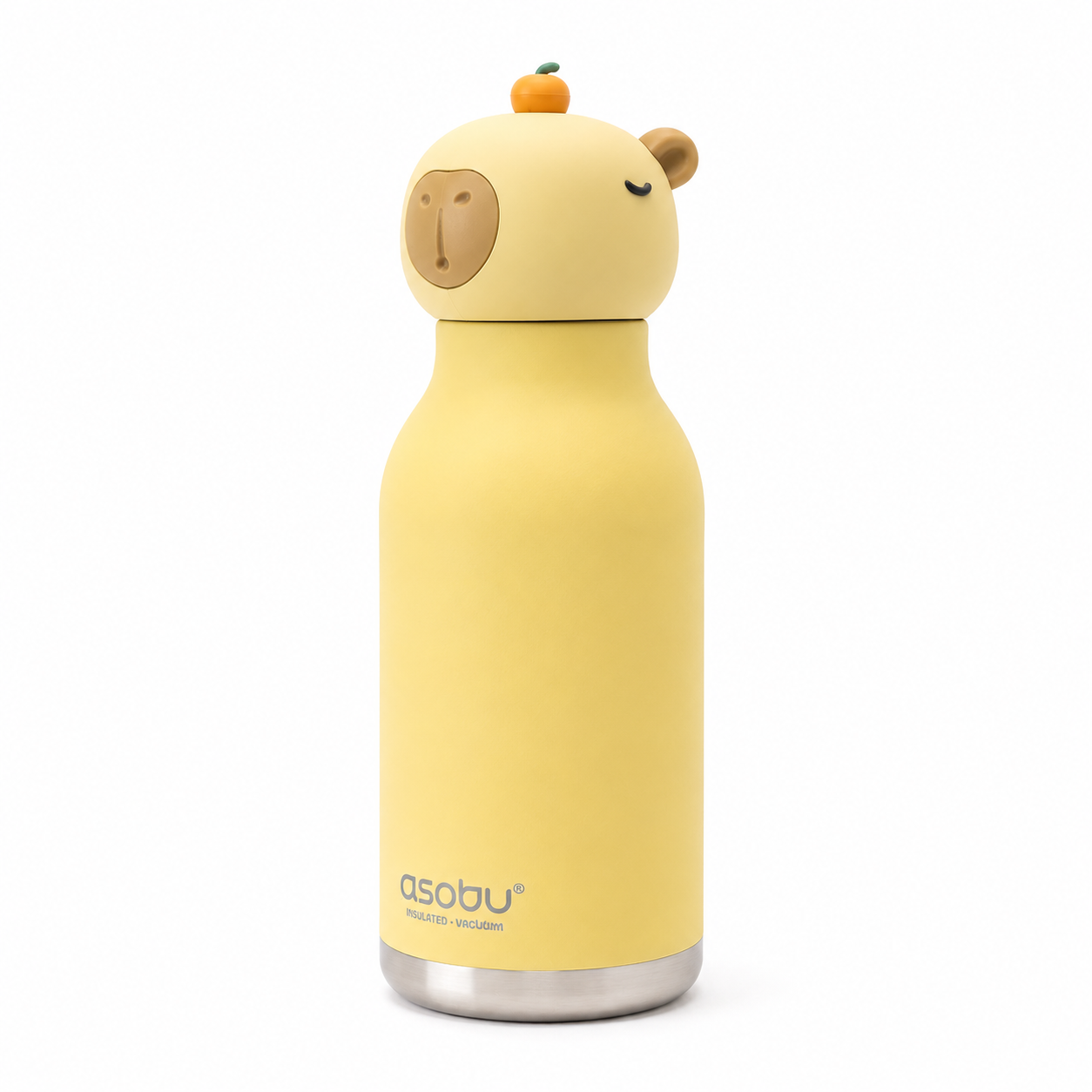 Термос для воды с трубочкой ASOBU Bestie Капибара 460 мл - фото 6
