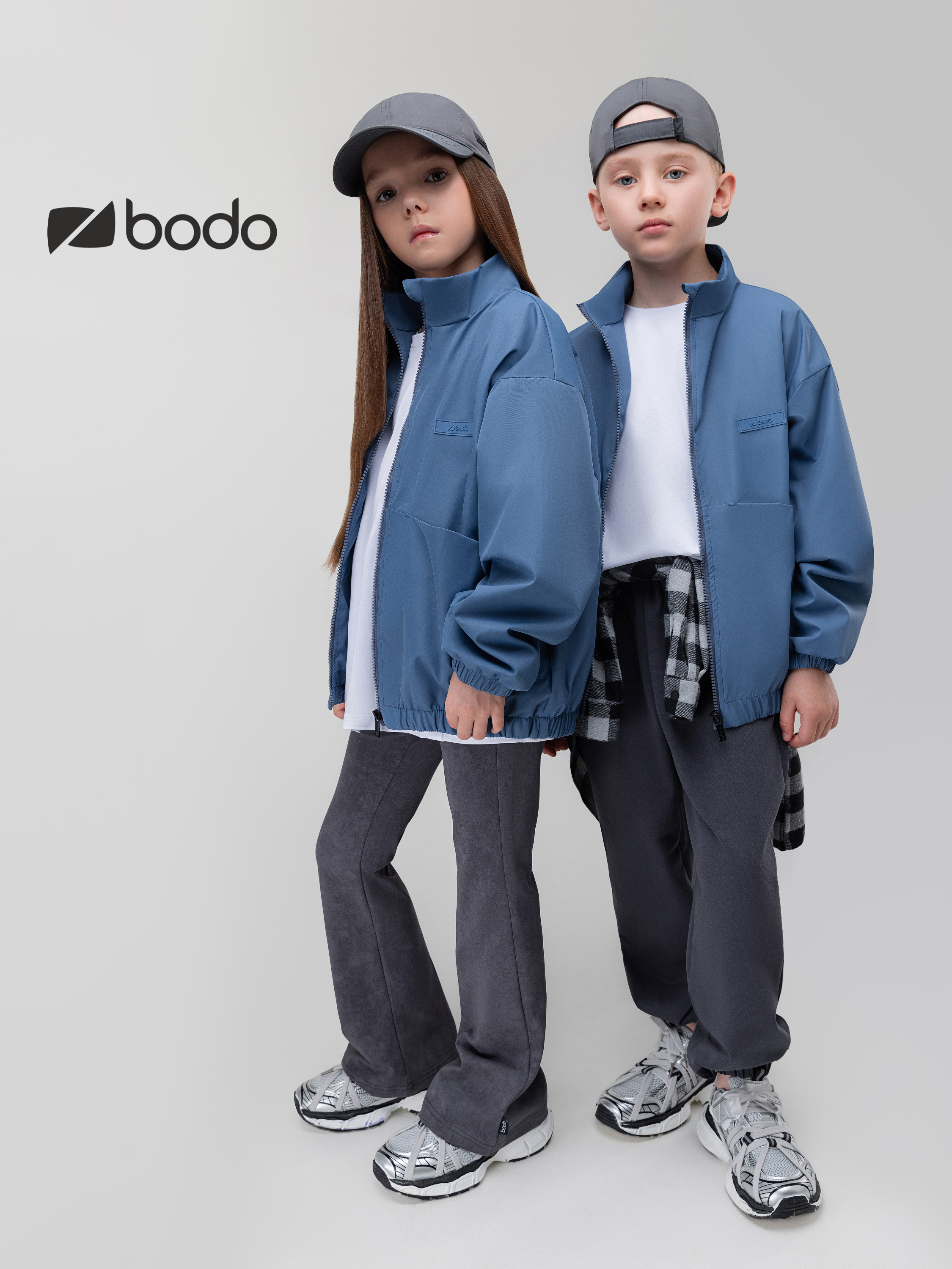 Куртка Bodo 32-91MU_серо-голубой - фото 5