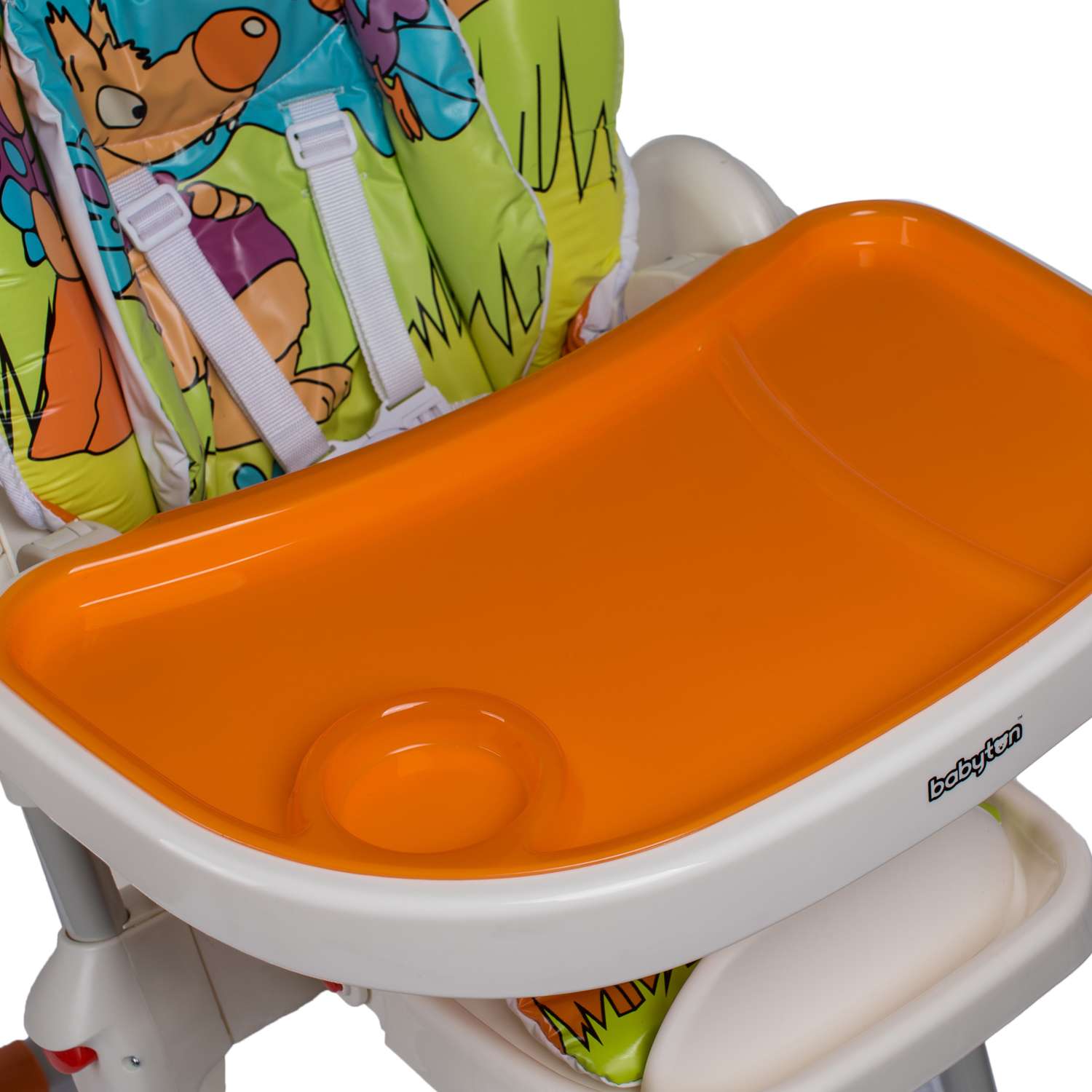 Стульчик для кормления Babyton Tasty Orange классический - фото 19