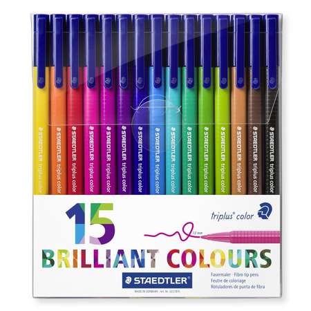 Фломастеры Staedtler 15 цв.