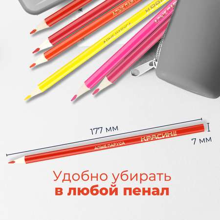 Карандаши цветные Красин 24 шт.