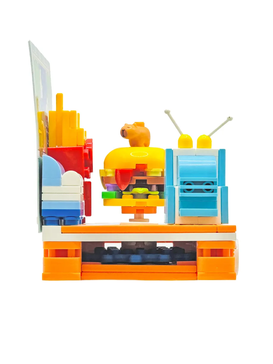 Конструктор Cubion Просто вкусно 193 дет. - фото 15