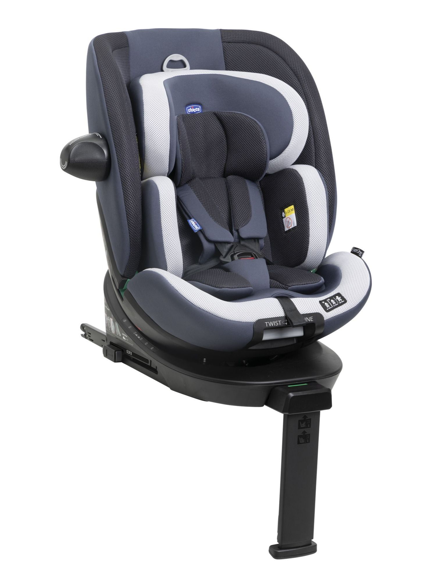 Автокресло Chicco Isofix 0+/1/2/3 (0-36 кг) синий - фото 24