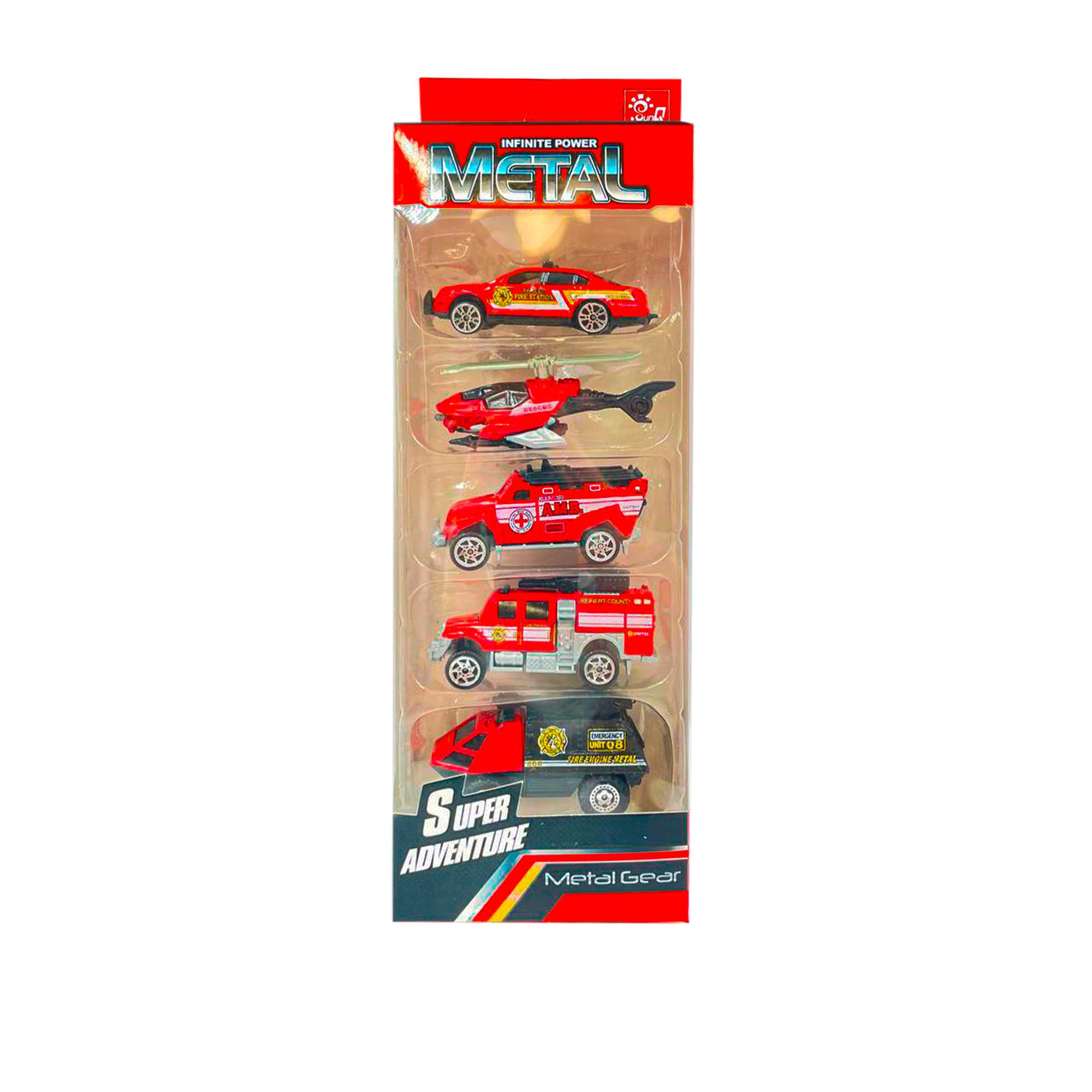 Игровой набор SHARKTOYS Пожарная служба 1:64 250000015 - фото 2